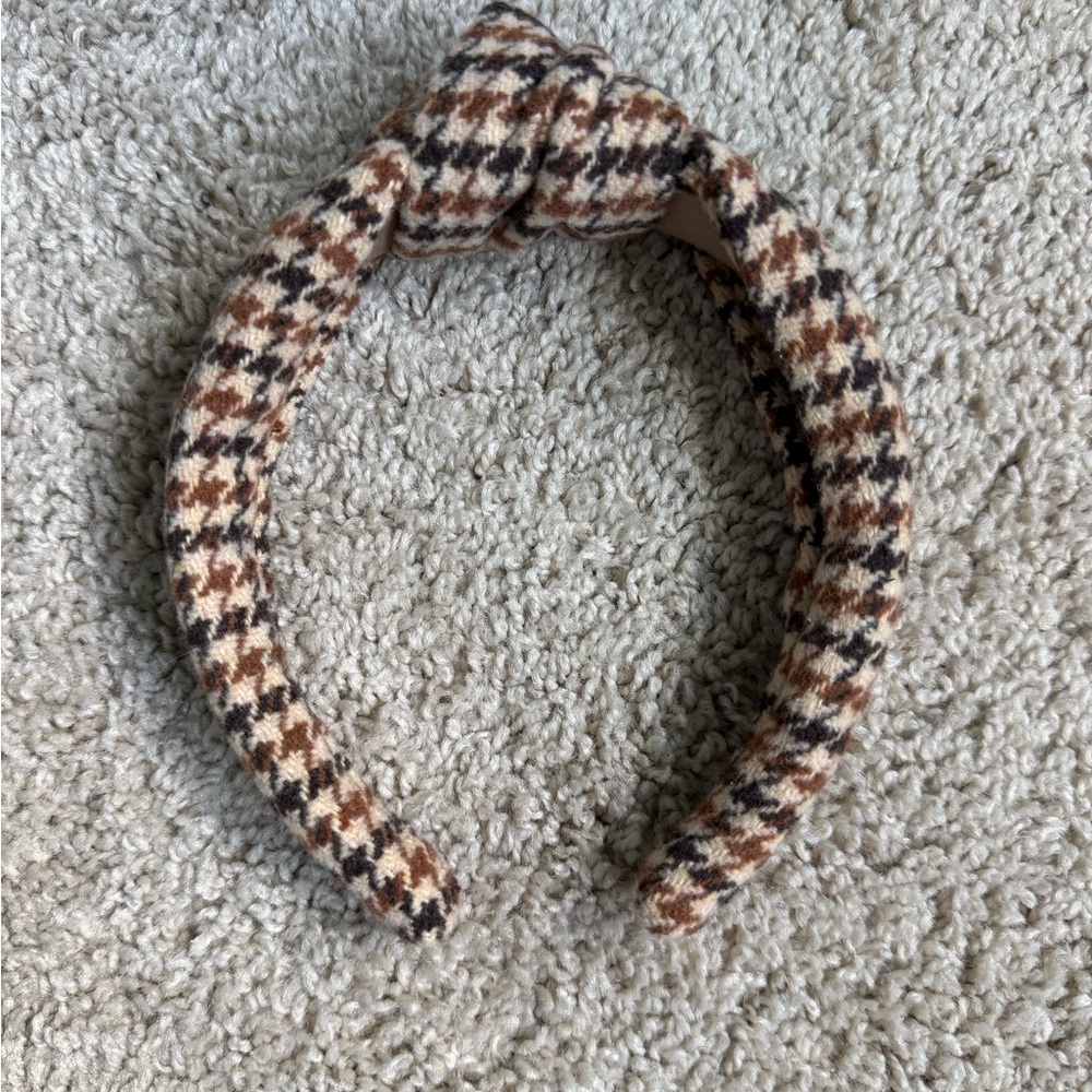 Jcrew Factory Stylish Houndstooth Headband